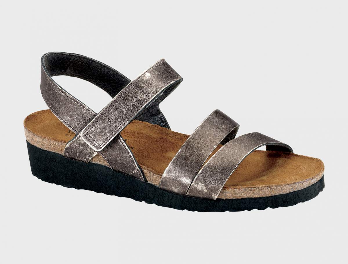 Naot Fiona Women's Leather Gladiator Wedge Sandal